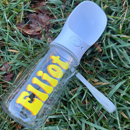 Retro Custom Water Bottle