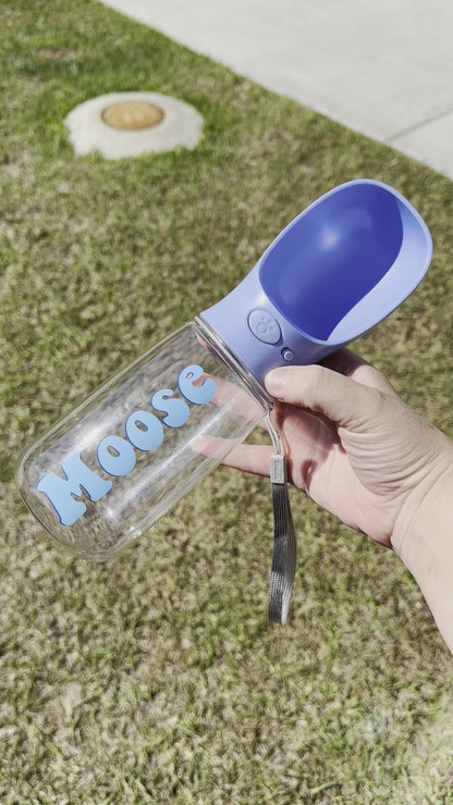 Retro Custom Water Bottle